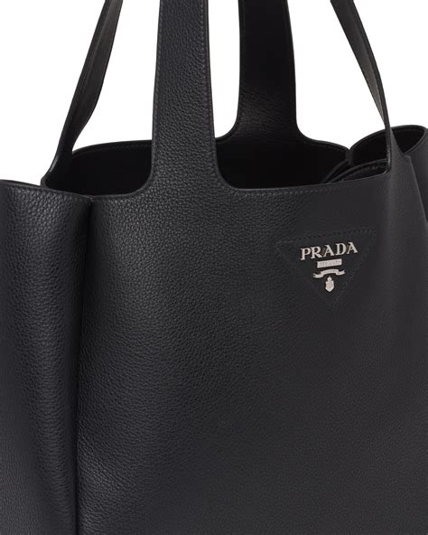 prada black leather purse|authentic prada leather handbags.